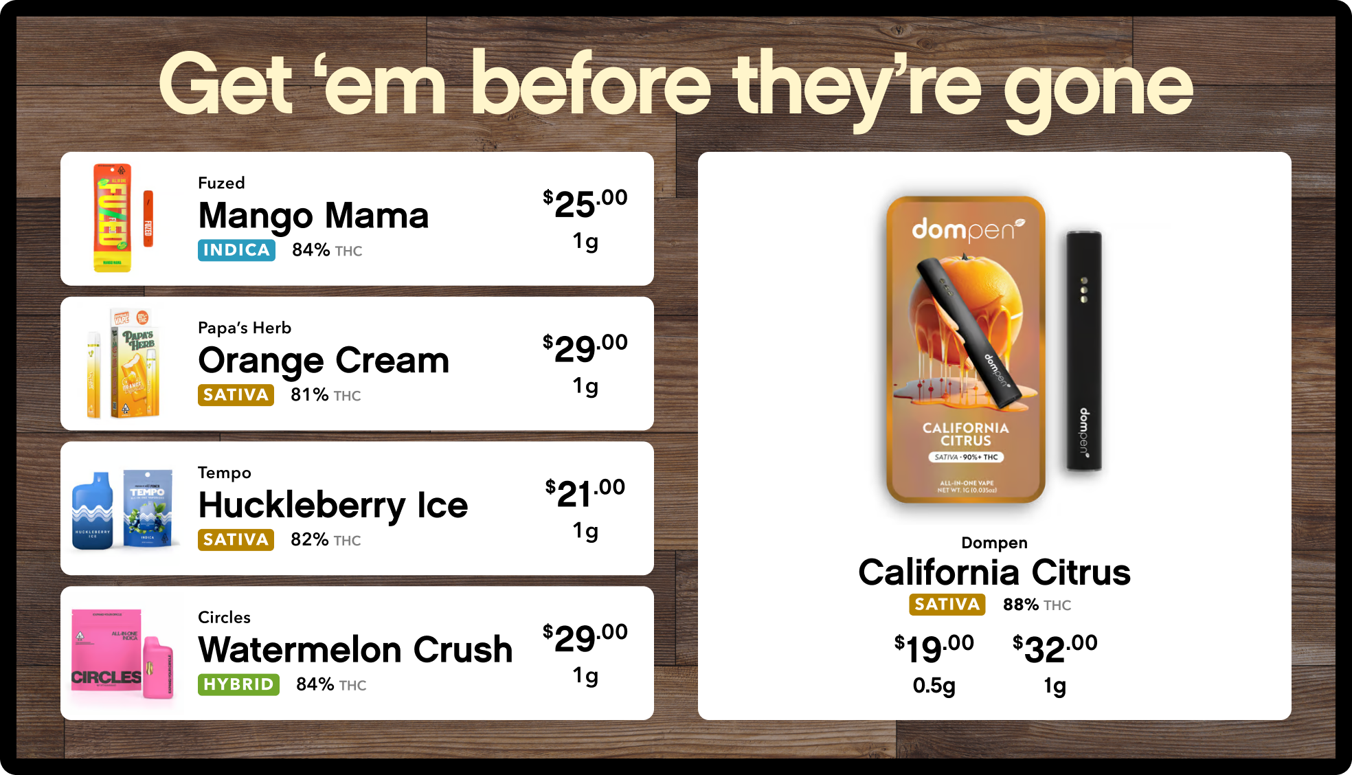 Custom product set layout for best sellers