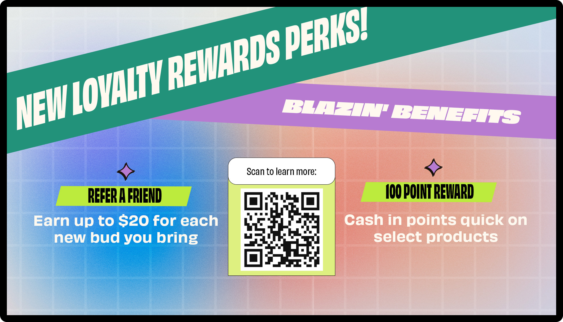 Loyalty offer screen layout