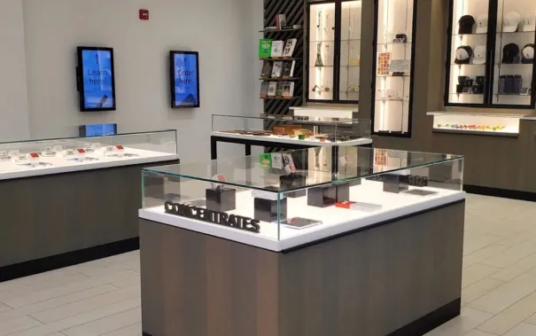 Happy Valley dispensary with Seed Touch kiosks