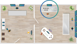 Floorplan position: Product Menus