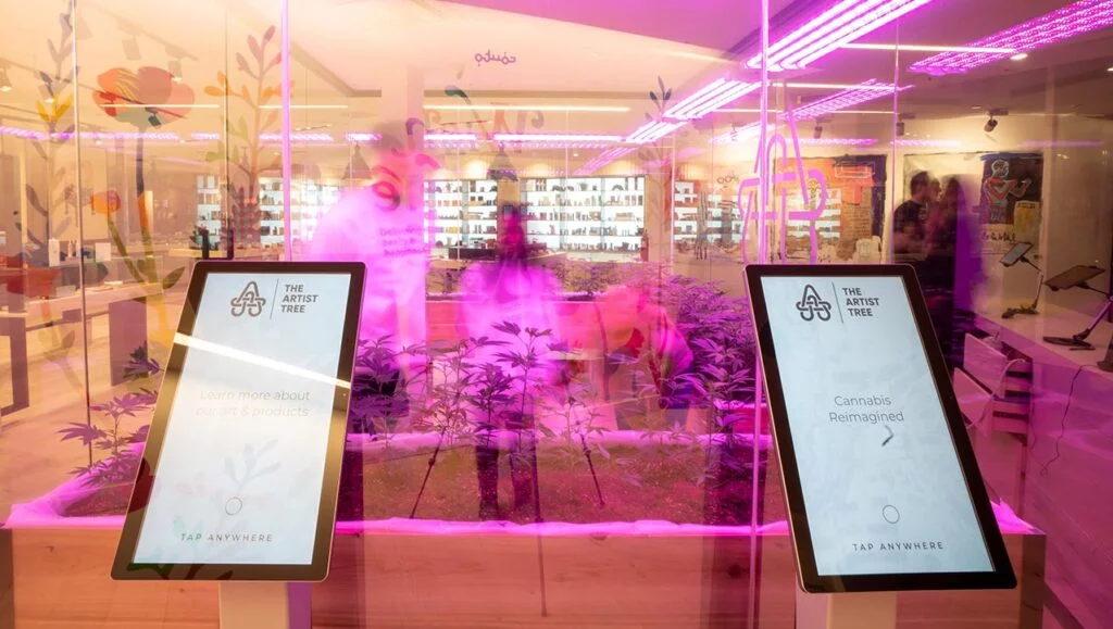 Seed self-service kiosks at The Artist Tree